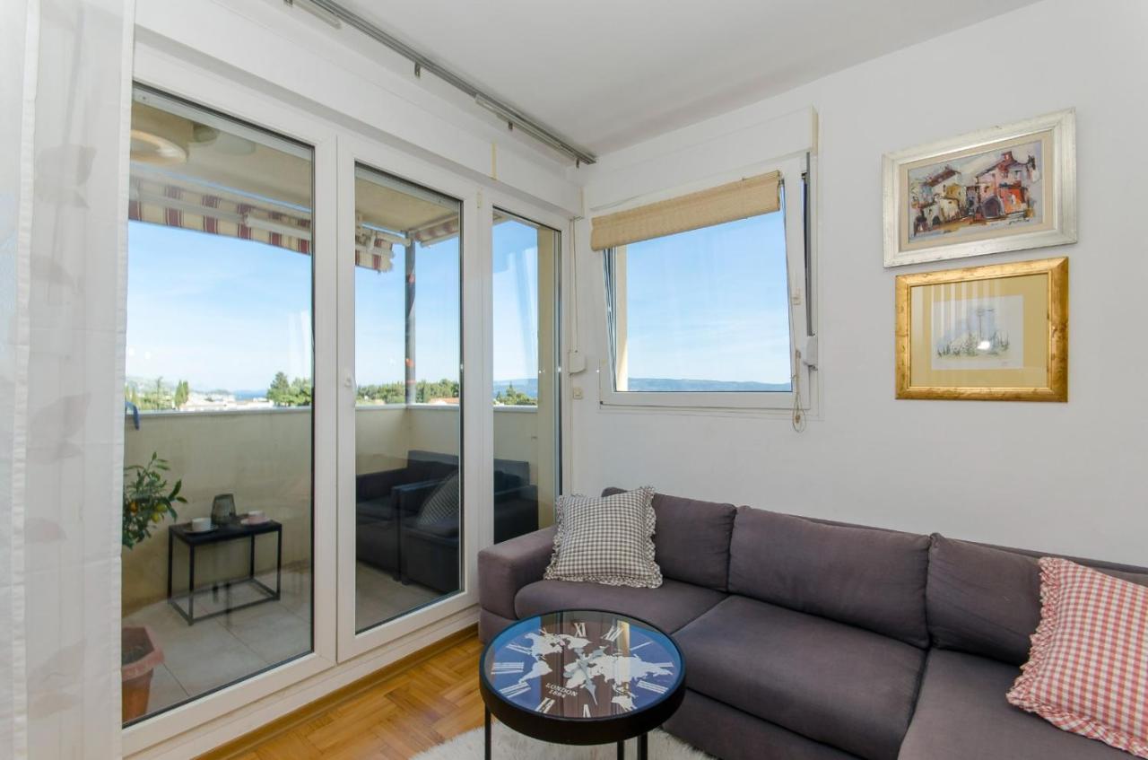 Modern Apartment With Sea View And Secure Garage Сплит Екстериор снимка